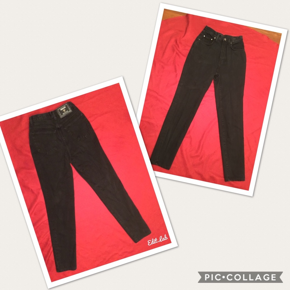 Authentic high waisted Versace jeans